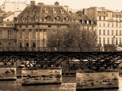 Pont des Arts art print by Marina Drasnin Gilboa