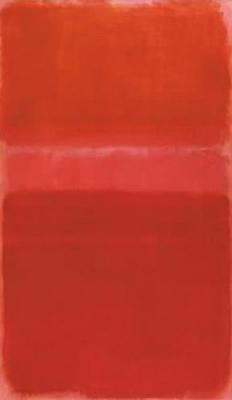 Untitled (red) art print by Mark Rothko