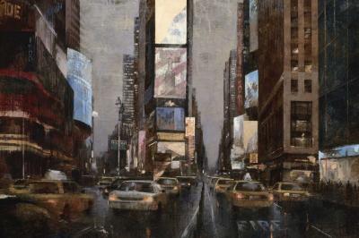 City Lights art print by Marti Bofarull
