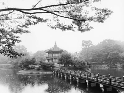Lotus Pavillion II art print by Monte Nagler