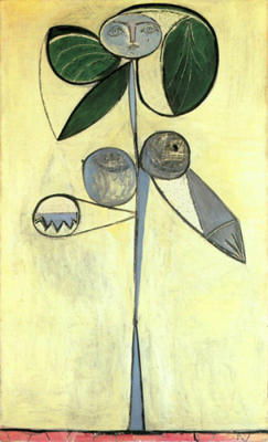 Woman with Flower