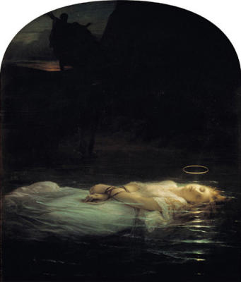 The Young Martyr art print by Paul Delaroche