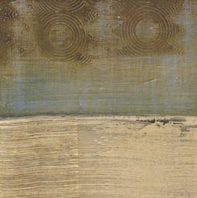 Wild Blue Yonder art print by Rebecca Koury