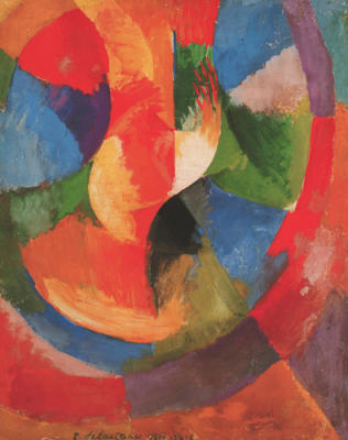 Formes Circulaires-Soleil No 3 art print by Robert Delaunay