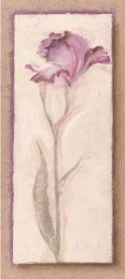 Stately Iris art print by Sabina Palmer