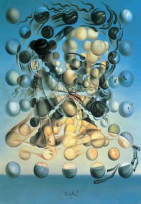 Galatea of the spheres art print by Salvador Dali