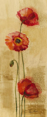 Golden Poppies II art print by Silvia Vassileva