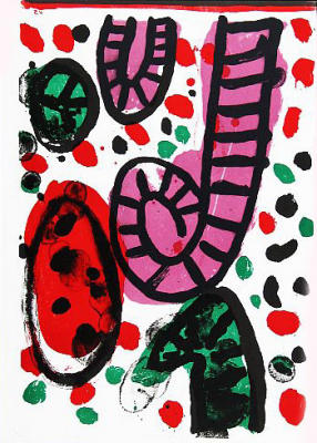 24 (One Cent Life) art print by Alan Davie