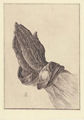 Betende H�nde (etching) art print by Albrecht Durer