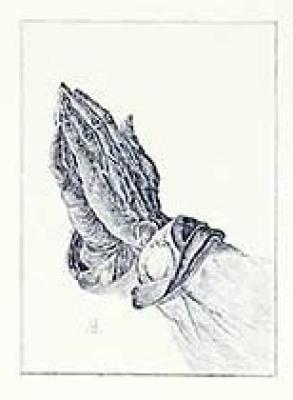 Betende H�nde (etching) art print by Albrecht Durer
