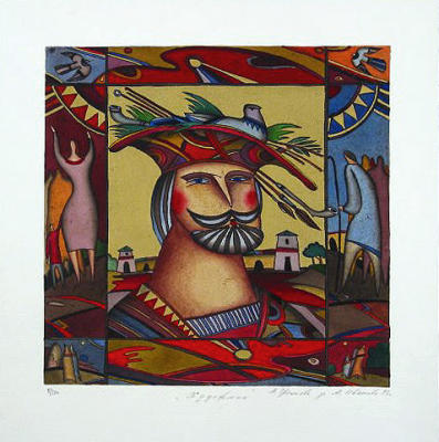 Artist (2000) art print by Alexander Ivanov