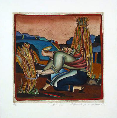 Harvest (2000) art print by Alexander Ivanov