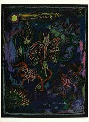 Composition art print by Andre Masson