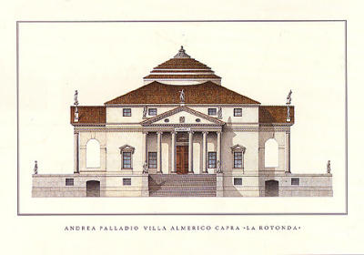 Villa Rotonda art print by Andrea Palladio