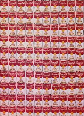 100 Campbells Dosen art print by Andy Warhol