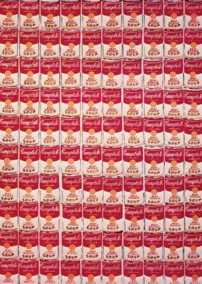 100 Campbells Dosen art print by Andy Warhol