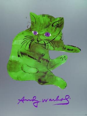A Cat Named Sam (1956) art print by Andy Warhol