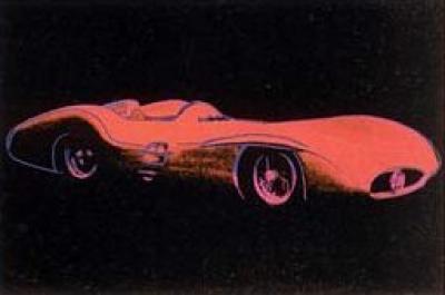 Cars, Formila - I - Car W 196 R, Bj. 1954 art print by Andy Warhol
