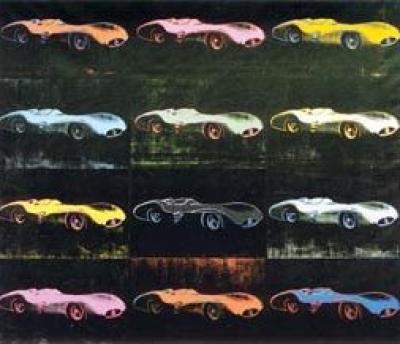Cars, Formila - I - Car W 196 R, Bj. 1954 art print by Andy Warhol
