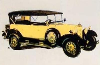Cars, Mercedes Typ 400, Bj. 1925 art print by Andy Warhol