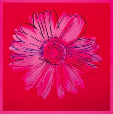Daisy, 1982 (Crimson,Pink) art print by Andy Warhol