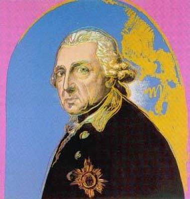 Friedrich der Gro�e art print by Andy Warhol