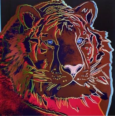 Sibirian Tiger (1983) art print by Andy Warhol