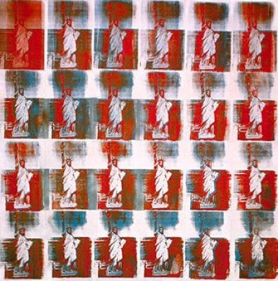 Statue of Liberty, 1963 art print by Andy Warhol
