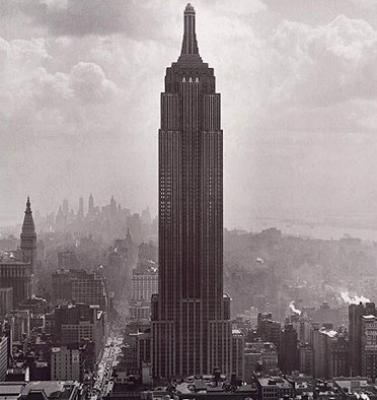 Empire State Building art print by Anonymous