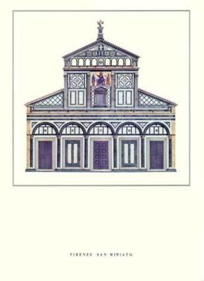 Fierenze - San Miniato art print by Architekturplakate