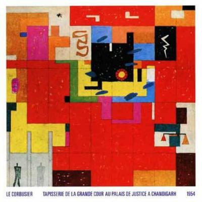 Le Corbusier - Wandteppich f�r Chandigarh, 1954 art print by Architekturplakate