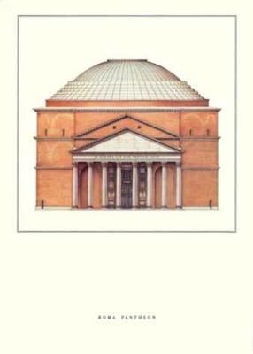 Roma - Pantheon art print by Architekturplakate