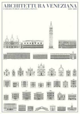 Venezia - Architettura Veneziana art print by Architekturplakate