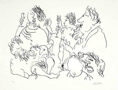 Auerbachs Keller art print by Armin Mueller-Stahl