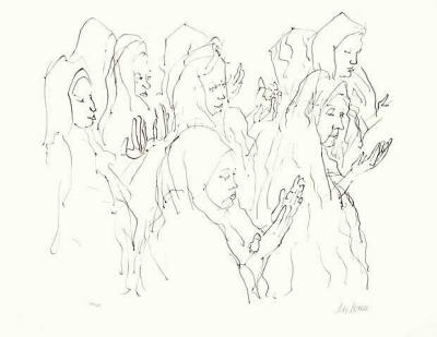Die klagenden Frauen art print by Armin Mueller-Stahl