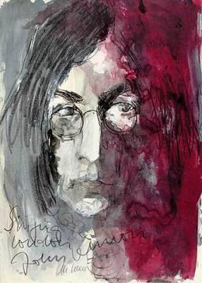 John Lennon art print by Armin Mueller-Stahl
