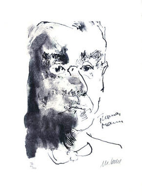 Thomas Mann V art print by Armin Mueller-Stahl