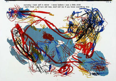 164-165 (One Cent Life) art print by Asger Jorn