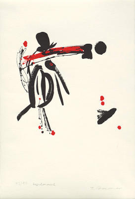 Vogelmensch (2001) art print by Brigitta Zeumer