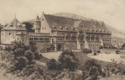 Goslar, Kaiserpfalz art print by Bruck