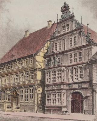 Hameln, Museum art print by Bruck