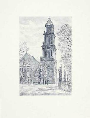 Potsdam, Garnisonskirche art print by Bruck
