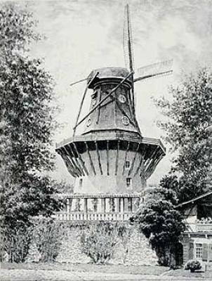Potsdam, Historische M�hle art print by Bruck