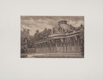 Potsdam, Schloss Sanssouci art print by Bruck