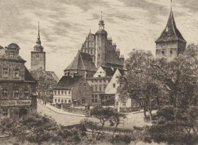 Sorau, Die 3 Getreuen art print by Bruck