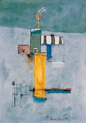 Das Netz art print by Bruno Haas
