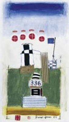 Fernes Land art print by Bruno Haas