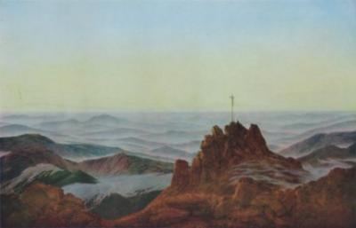 Morgen im Riesengebirge art print by Caspar David Friedrich