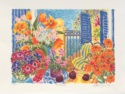 Terrace I (2001) art print by Cathi Whiting