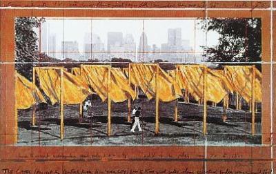 The Gates II (1995) art print by Christo